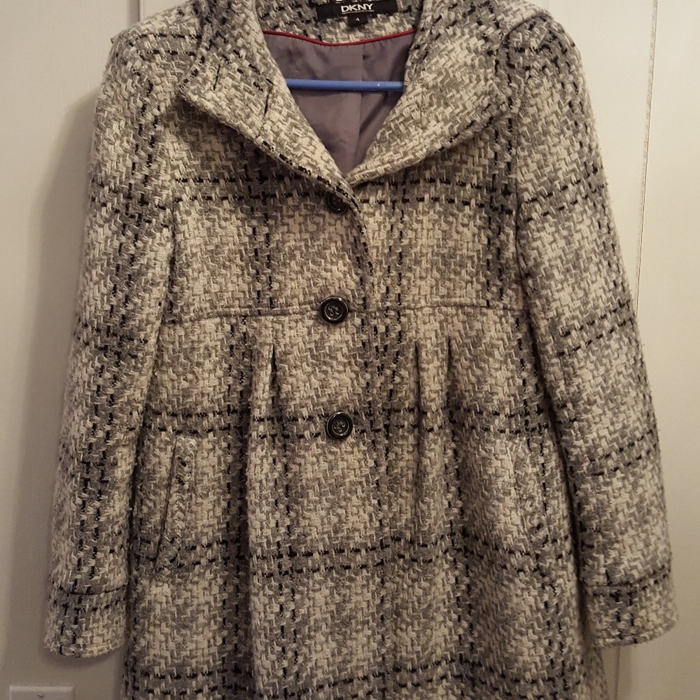 DKNY pea coat